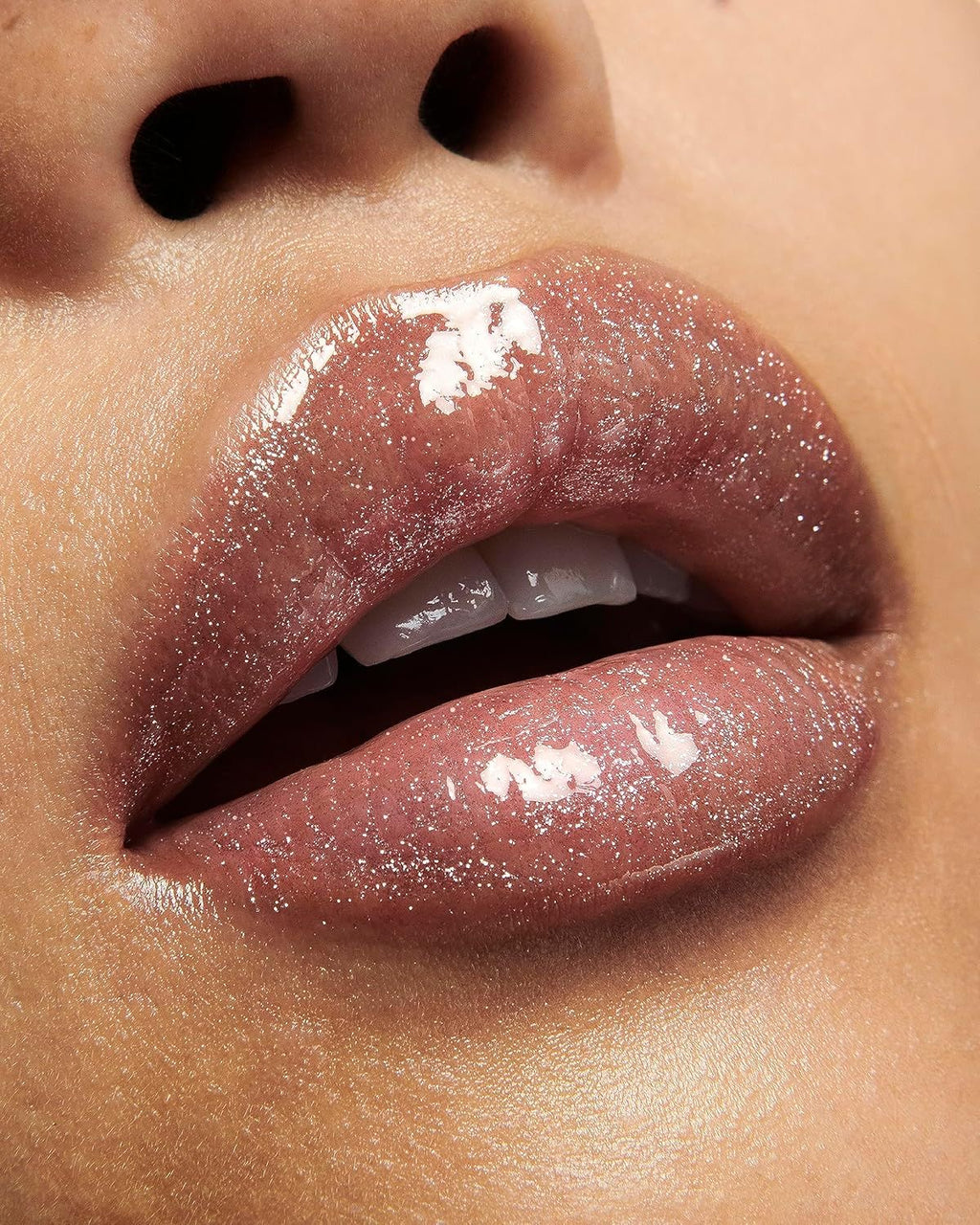 Aurora Crystal Lip Gloss Con Glitter