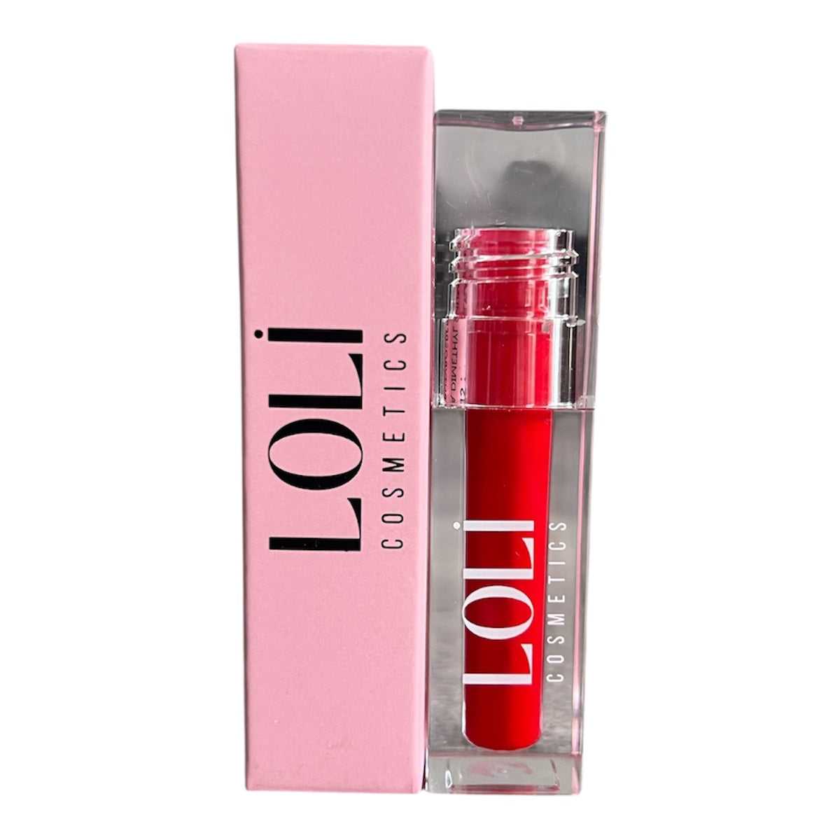 Luscious Red Lip Gloss Con Color